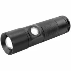 Ansmann Future T350FR Noir Lampe-crayon LED, Lampe De Poche (Noir, Lampe-crayon, Noir, Aluminium, IP54, III, LED)