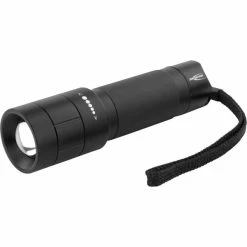 Ansmann M250F Noir Lampe Torche, Lampe De Poche (Noir, Lampe Torche, Noir, Boutons, Rotatif, 1 M, IP54, 1 Lampe(s))