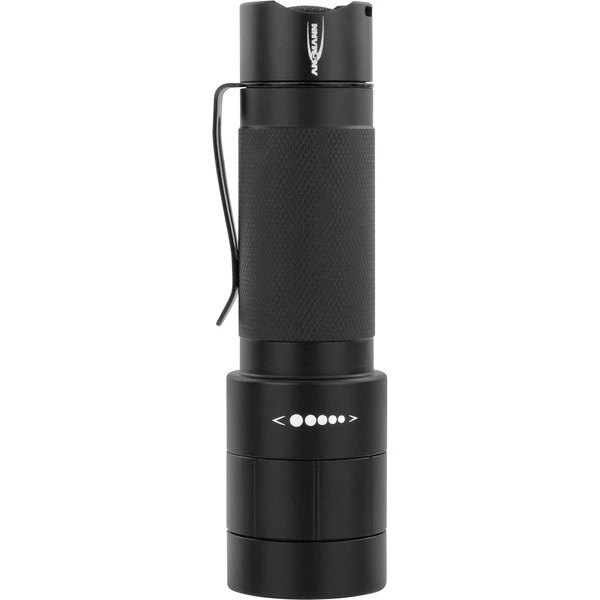 Ansmann M250F Noir Lampe Torche, Lampe De Poche (Noir, Lampe Torche, Noir, Boutons, Rotatif, 1 M, IP54, 1 Lampe(s)) – Image 3