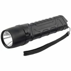 Ansmann M900P Noir Lampe Torche LED, Lampe De Poche (Noir, Lampe Torche, Noir, Acrylonitrile-Butadiène-Styrène (ABS), Plastique, 1 M, IP54, LED)