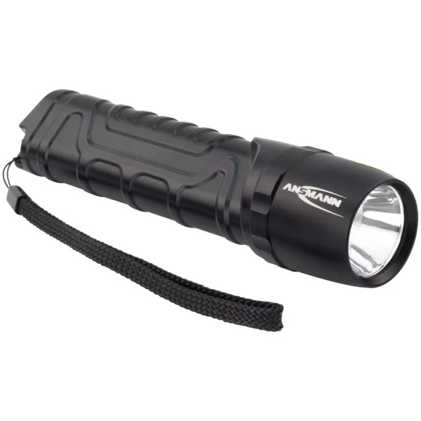 Ansmann M900P Noir Lampe Torche LED, Lampe De Poche (Noir, Lampe Torche, Noir, Acrylonitrile-Butadiène-Styrène (ABS), Plastique, 1 M, IP54, LED) – Image 3