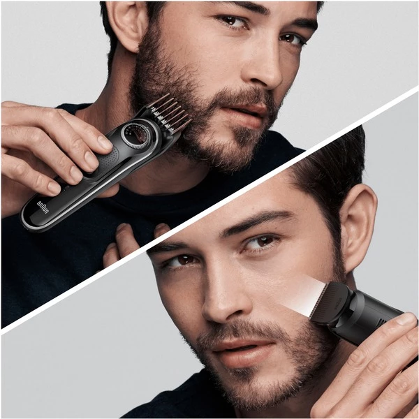 Braun BeardTrimmer 5 BT5342, Tondeuse à Barbe (Noir/gris) – Image 5
