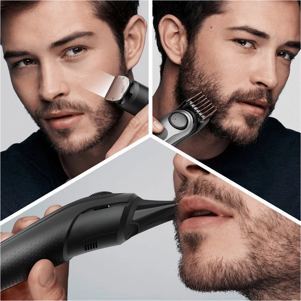 Braun BeardTrimmer 7 BT7320 Noir, Tondeuse à Barbe (Argent/Noir, Lavable, Batterie, Noir) – Image 5