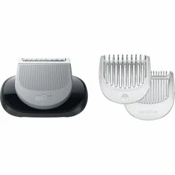 Braun Body Groomer Tête De Rasage, Accessoire (Tête De Rasage, 3 Tête(s), Noir, Argent, Transparent, Series 5-6-7, 23 G, 80 Mm)