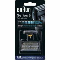Braun Lame Rasoir 30B, Tête De Rasage (Noir, Tête De Rasage, 1 Tête(s), Braun SyncroPro 7765,7680,7650,7630,7570,7540,7520,7516,7515, 7510,7505,7504,7015., 10 G, 25 Mm, 80 Mm)