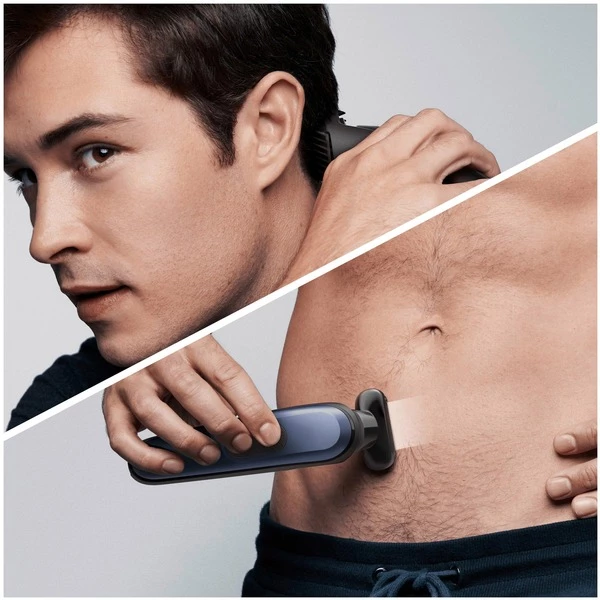 Braun MGK7330 Anthracite, Tondeuse (Bleu Foncé/Noir, Batterie, Anthracite) – Image 6