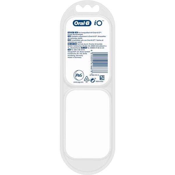 Braun Oral-B Aufsteckbürsten IO Radiant White, Tête Brosse à Dent électrique (Blanc) – Image 4