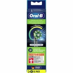Braun Oral-B CrossAction CleanMaximiser Black Edition, Tête Brosse à Dent électrique (Noir)