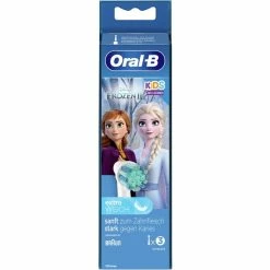 Braun Oral-B Kids Frozen II, Tête Brosse à Dent électrique (Blanc)
