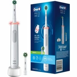 Braun Oral-B Pro 3 3000 CrossAction, Brosse A Dents Electrique (Blanc)