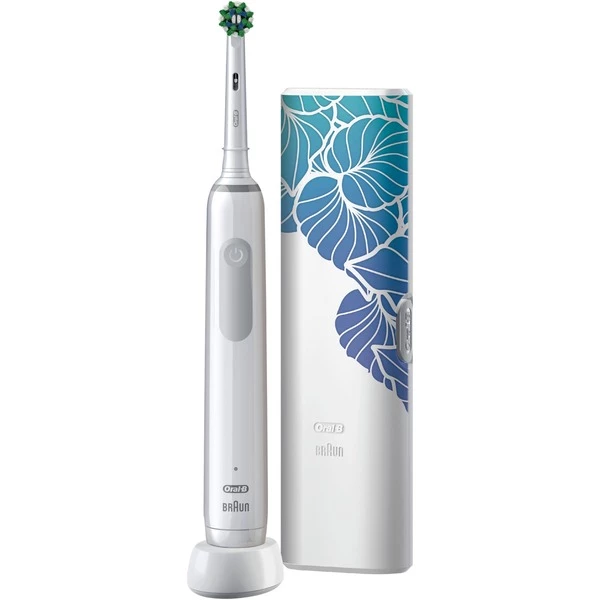Braun Oral-B Pro 3 3500 Design Edition, Brosse A Dents Electrique (Blanc) – Image 2