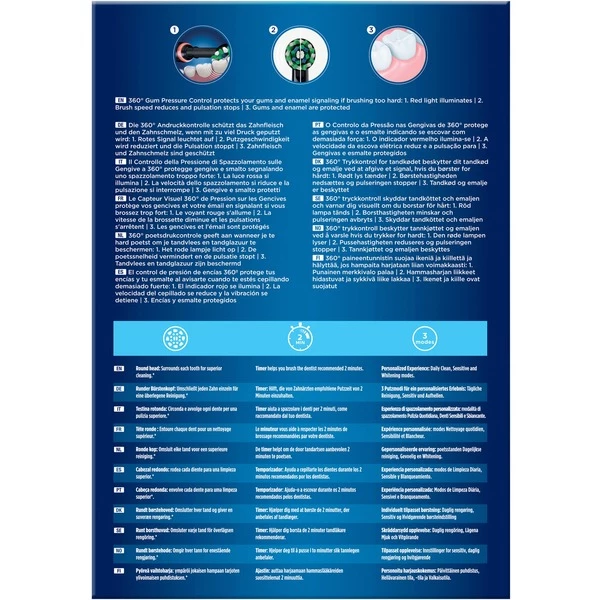 Braun Oral-B Pro 3 3900 Black Edition, Brosse A Dents Electrique (Noir) – Image 4