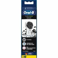 Braun Oral-B Pure Clean, Tête Brosse à Dent électrique (Blanc)