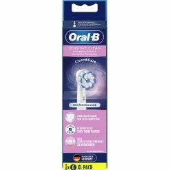 Braun Oral-B Sensitive Clean, Tête Brosse à Dent électrique (Blanc)