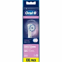 Braun Oral-B Sensitive Clean, Tête Brosse à Dent électrique (Blanc)