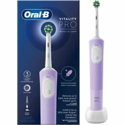Braun Oral-B Vitality Pro D103, Brosse A Dents Electrique (Violet/Blanc)