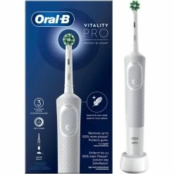 Braun Oral-B Vitality Pro D103, Brosse A Dents Electrique (Blanc)