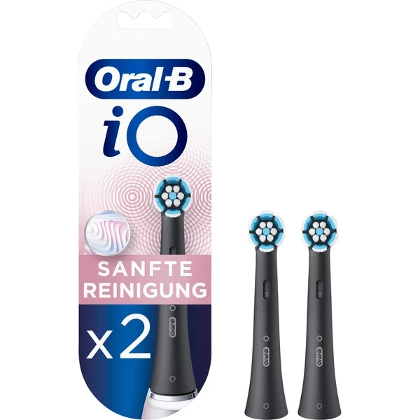 Braun Oral-B IO Gentle Clean, Tête Brosse à Dent électrique (Noir)