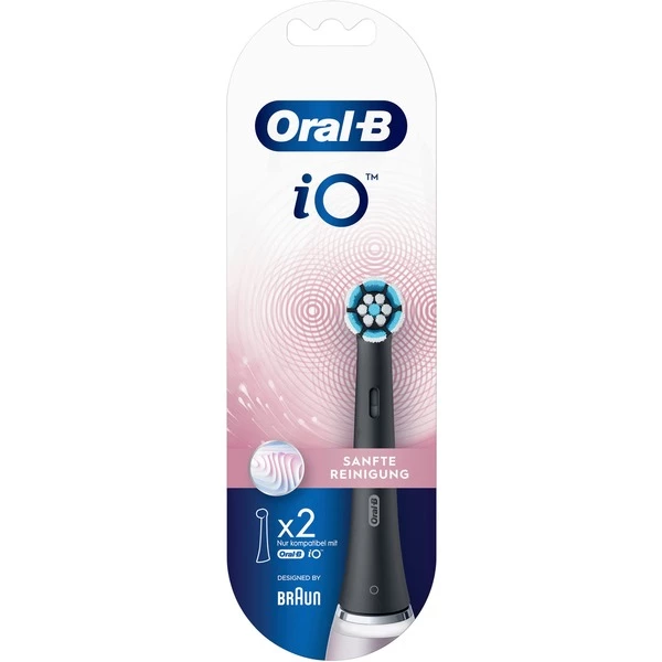 Braun Oral-B IO Gentle Clean, Tête Brosse à Dent électrique (Noir) – Image 3