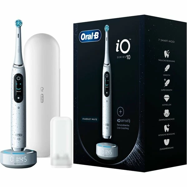 Braun Oral-B IO Series 10, Brosse A Dents Electrique (Blanc)