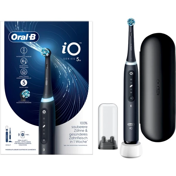 Braun Oral-B IO Series 5, Brosse A Dents Electrique (Noir)