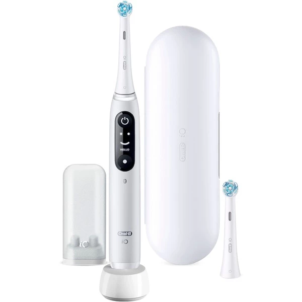 Braun Oral-B IO Series 6, Brosse A Dents Electrique (Blanc) – Image 2