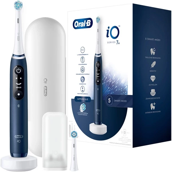 Braun Oral-B IO Series 7N, Brosse A Dents Electrique (Bleu)