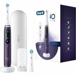 Braun Oral-B IO Series 8N, Brosse A Dents Electrique (Violet/Blanc)