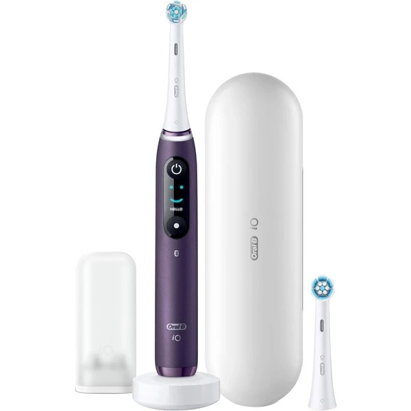 Braun Oral-B IO Series 8N, Brosse A Dents Electrique (Violet/Blanc) – Image 2
