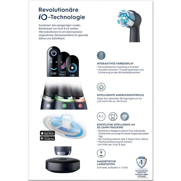 Braun Oral-B IO Series 9N, Brosse A Dents Electrique (Noir) – Image 4