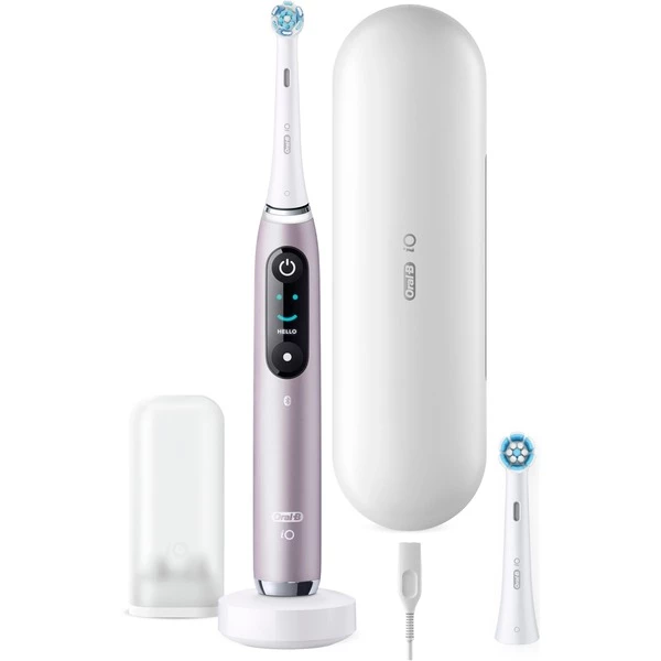 Braun Oral-B IO Series 9N, Brosse A Dents Electrique (Rose/Blanc) – Image 2