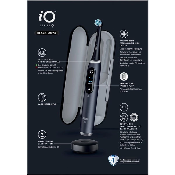 Braun Oral-B IO Series 9 Luxe Edition, Brosse A Dents Electrique (Noir) – Image 4