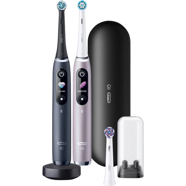 Braun Oral-B IO Series 9, Brosse A Dents Electrique (Noir/rosé) – Image 2