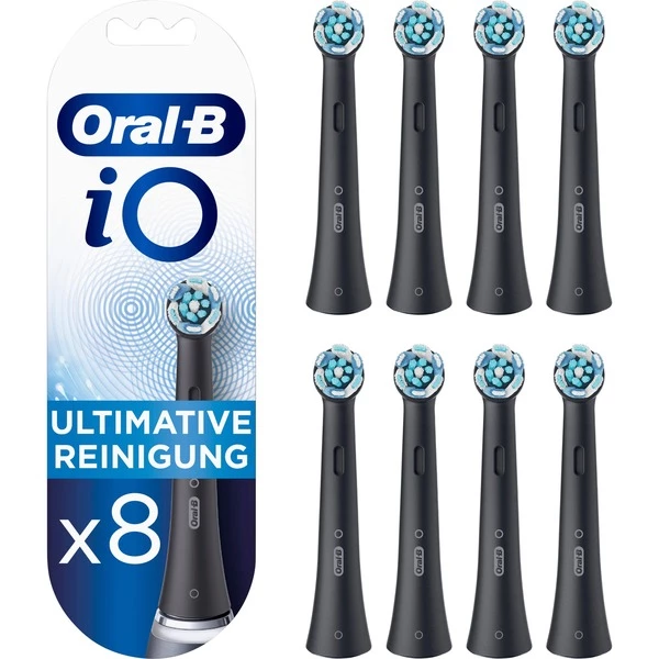 Braun Oral-B IO Ultimate Clean, Tête Brosse à Dent électrique (Noir)