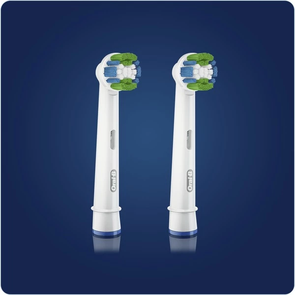 Braun Precision Clean Brossette Avec Technologie CleanMaximiser, Lot De 2, Tête Brosse à Dent électrique (Blanc, Lot De 2, 2 Pièce(s), Bleu, Vert, Blanc, CleanMaximiser, Irlande, Oral-B, 10,9 G) – Image 3