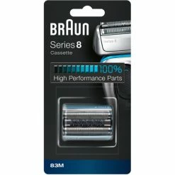 Braun Rasoir Combipack 83M, Tête De Rasage (Argent, Tête De Rasage, 1 Tête(s), Argent, 18 Mois, Braun, Series 8)