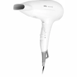 Braun Satin Hair 3 PowerPerfection HD380, Sèche-cheveux (Blanc)