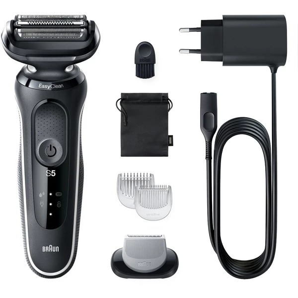 Braun Series 5 51-W1600s, Rasoir (Noir/Blanc)