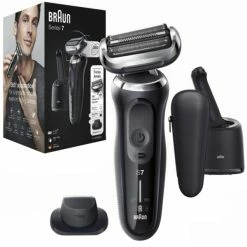 Braun Series 7 71-N7200cc, Rasoir (Noir/Argent)