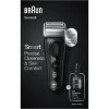 Braun Series 8 - 8450cc, Rasoir (Noir/Argent)