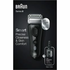 Braun Series 8 - 8450cc, Rasoir (Noir/Argent)