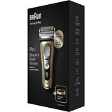 Braun Series 9 9419s Wet&Dry Rasoir à Grille Tondeuse Noir, Or (Or/Argent, Rasoir à Grille, Active Quattro Head, Noir, Or, Chargement, Batterie, Lithium-Ion (Li-Ion)) – Image 3