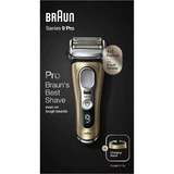 Braun Series 9 9419s Wet&Dry Rasoir à Grille Tondeuse Noir, Or (Or/Argent, Rasoir à Grille, Active Quattro Head, Noir, Or, Chargement, Batterie, Lithium-Ion (Li-Ion)) – Image 4
