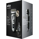 Braun Series 9 9467cc Wet & Dry Rasoir à Grille Tondeuse Noir, Gris (Argent, Rasoir à Grille, Active Quattro Head, Noir, Gris, Chargement, Batterie, Lithium-Ion (Li-Ion)) – Image 3