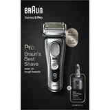Braun Series 9 9467cc Wet & Dry Rasoir à Grille Tondeuse Noir, Gris (Argent, Rasoir à Grille, Active Quattro Head, Noir, Gris, Chargement, Batterie, Lithium-Ion (Li-Ion)) – Image 4