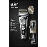 Braun Series 9 Pro 9476cc Rasoir à Grille Tondeuse Noir, Chrome (Chrome/Argent, Rasoir à Grille, Boutons, Tactile, Noir, Chrome, Chargement, Batterie, Lithium-Ion (Li-Ion)) – Image 4