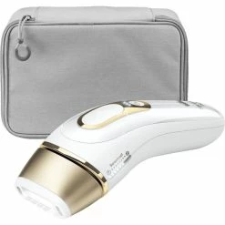 Braun Silk-Expert Pro 5 PL5014, Dépilatoire (Blanc/Or, Blanc, Or, Lumière Pulsée, Abdomen, Arrière De La Cuisse, Fessiers, Cuisse Avant, Intérieur Des Avant-bras, Extérieur De..., Royaume-Uni, NIET Gebruiken Op:• Hoofdhuid, Wenkbrauwen Of Andere Plekken Bij Of Rondom De Ogen. Gebruik Op..., Secteur)