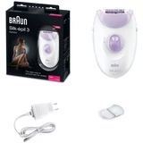 Braun Silk-épil 3 3170, Appareil à épiler (Blanc/Violet) – Image 6