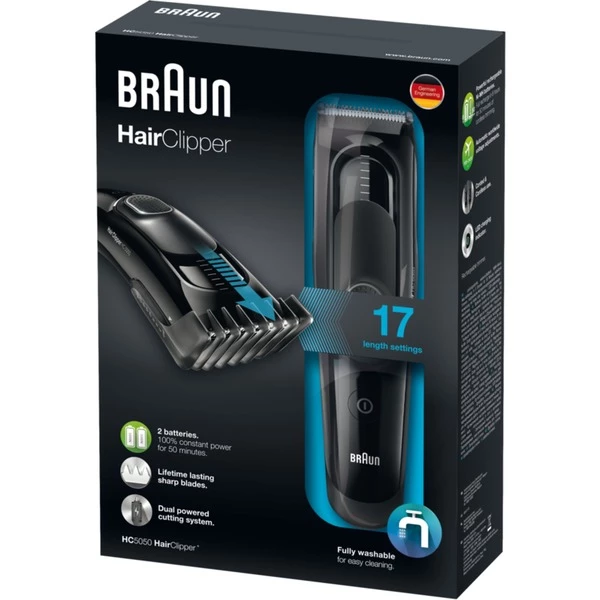 Braun Tobndeuse à Cheveux HC5050, Tondeuse (Noir) – Image 4