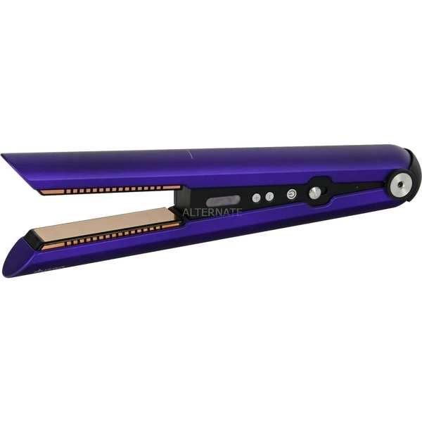 Dyson Corrale 322961-02 Brosse Soufflante Et Fer à Lisser À Chaleur Noir, Violet 200 W 4,34 M, Lisseur De Cheveux (Violet/Noir, Fer à Lisser, À Chaleur, Boutons, 165 °C, 210 °C, Noir, Violet)